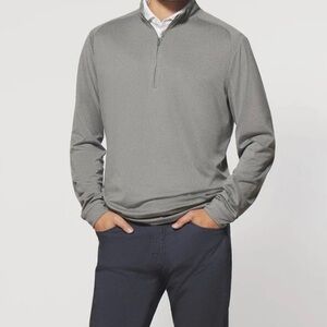 JOHNNIE-O Wesley Performance Quarter Zip Detroit Golf Club Hoodie